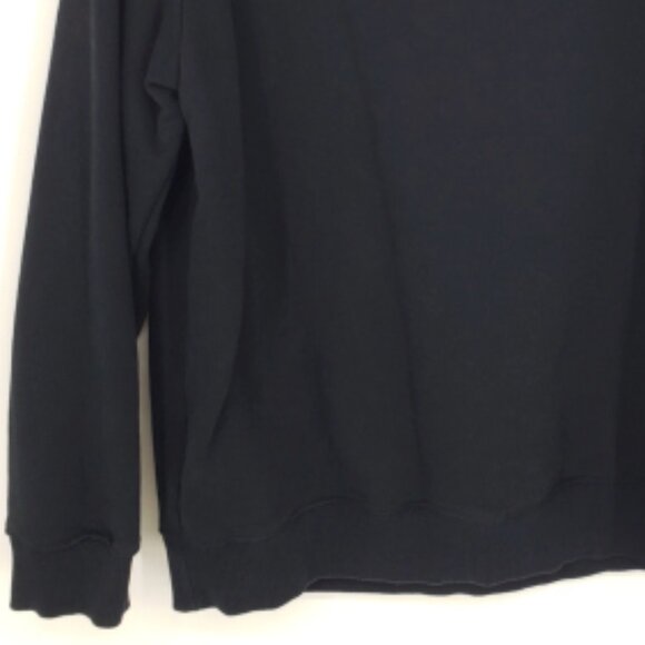 Kenzo Embroidered Tiger Pullover Sweatshirt L Womens Crew Neck Cotton Black - Picture 8 of 9